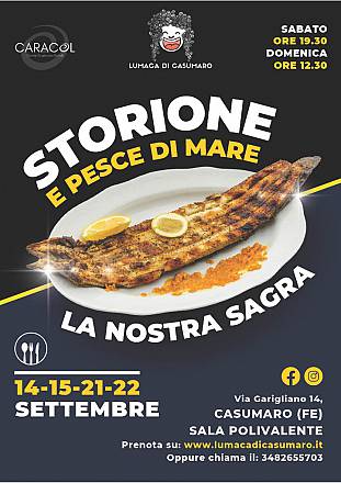 Sagra dello storione e del pesce di mare
